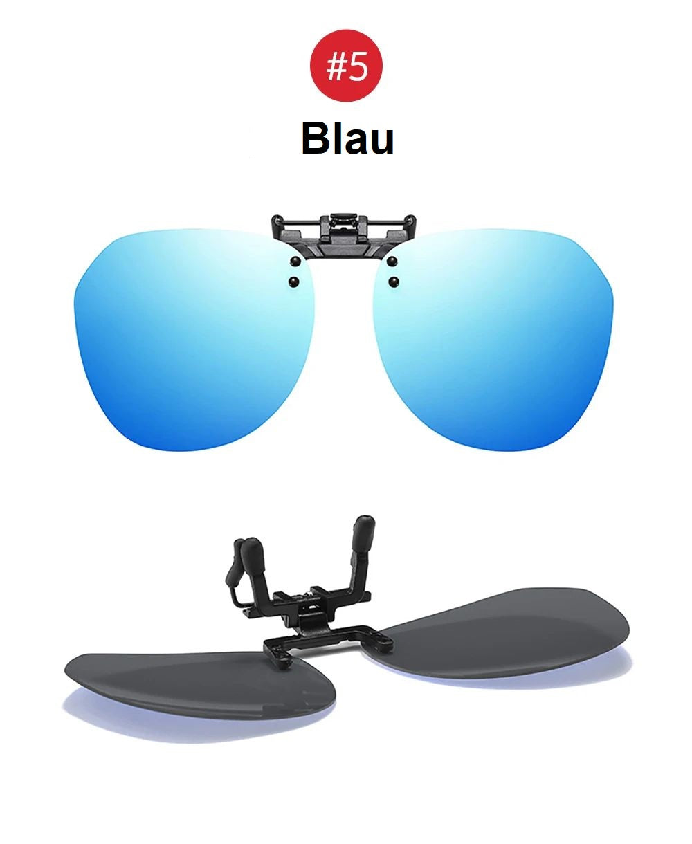 Neuartiger Rundclip für Sonnenbrillen