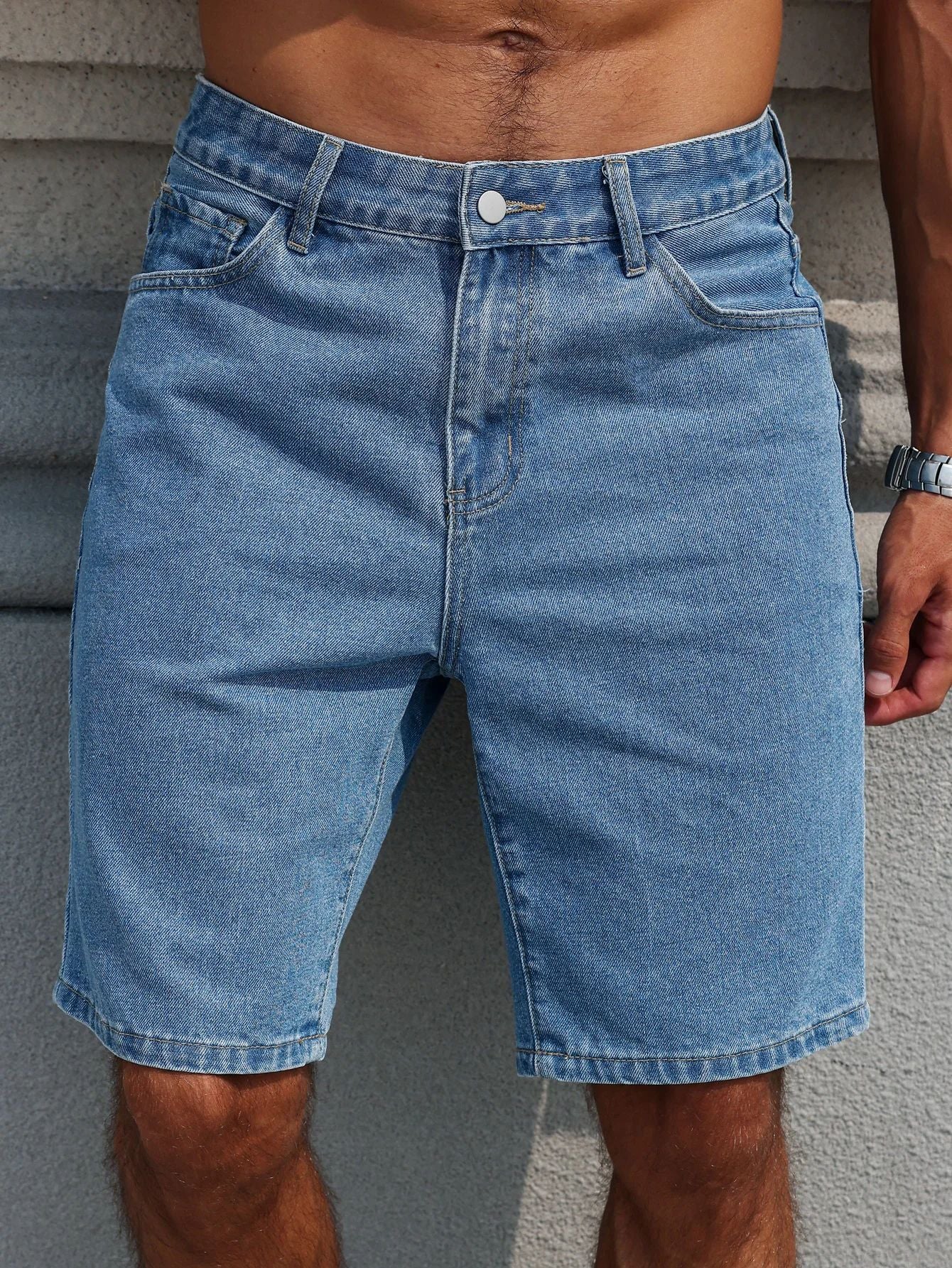 Herren-Shorts in Blau